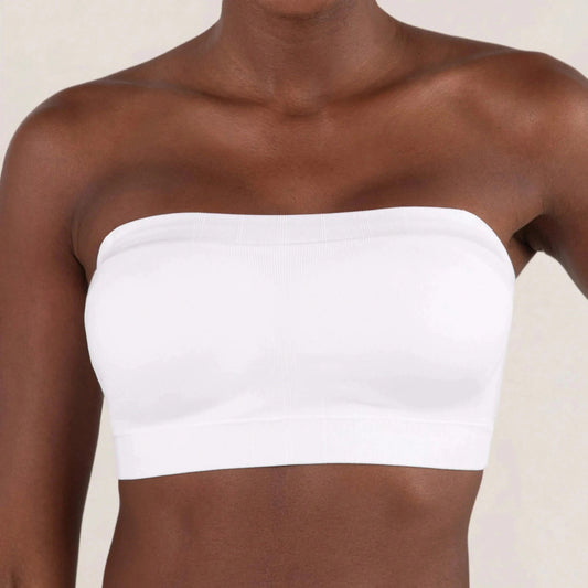 Convertible Strapless Bandeau Bra—Comes with Detachable Straps