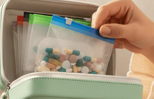 Travel Medicine Organizer™ – Keep Your Pills, Vitamins & Supplements Perfectly Organized