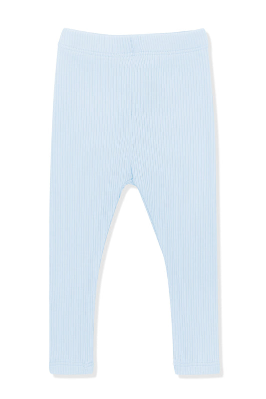 Ribbed Leggings in Breeze